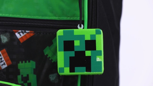 Amazon.com: Minecraft Backpack Set for Kids Options | Creeper TNT